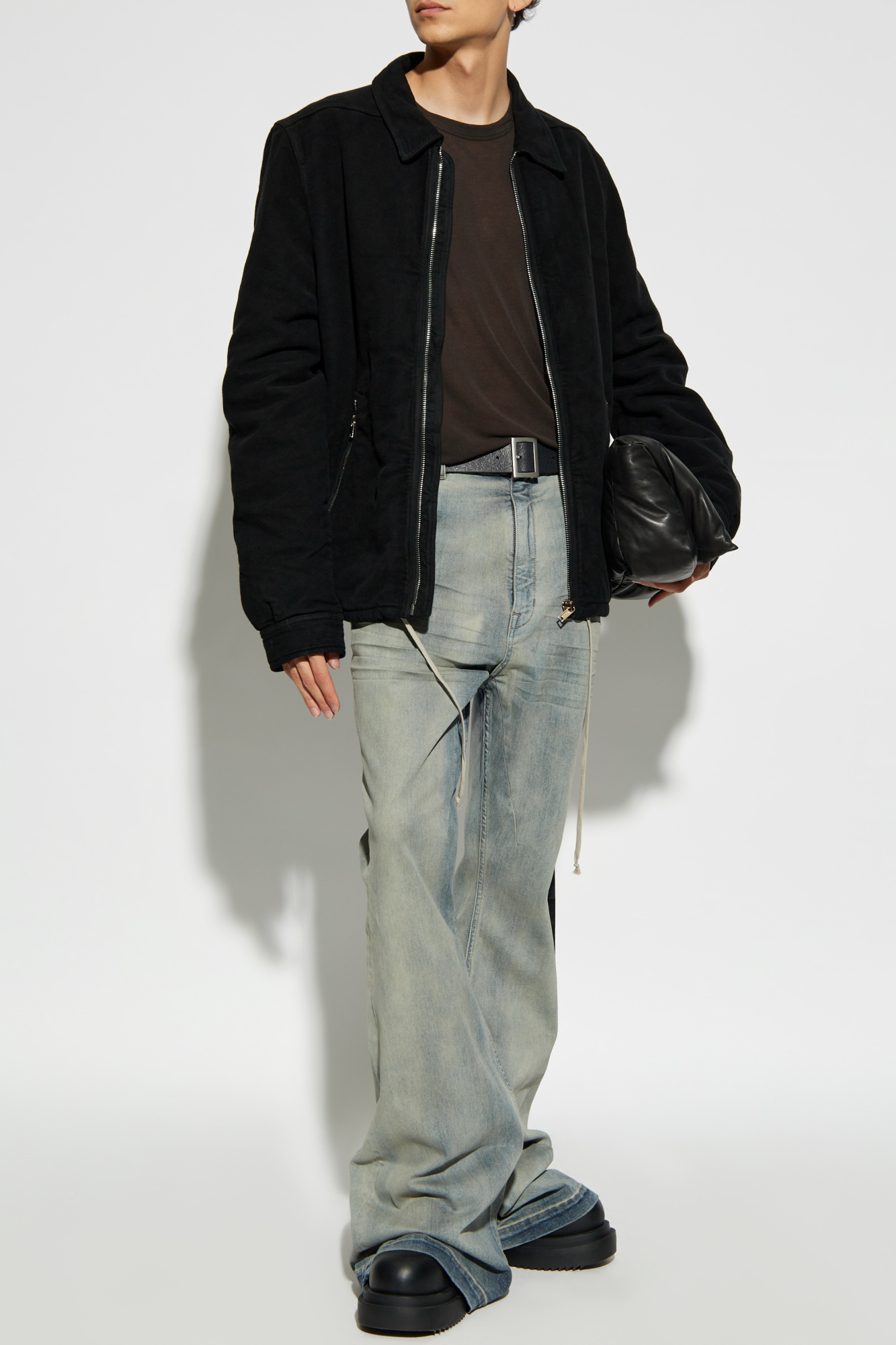 Blue Denim flares 'Bolan' Rick Owens DRKSHDW